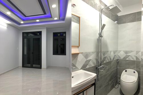 Bán nhà Nguyễn Văn Đậu Bình Thạnh, gần mặt tiền nhà đẹp 4 Tầng 4 phòng
