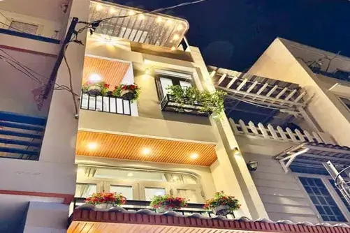 Bán nhà Cô Bắc Phú Nhuận, 4 Tầng 4 phòng 25.2m² hẻm thông gần mặt tiền